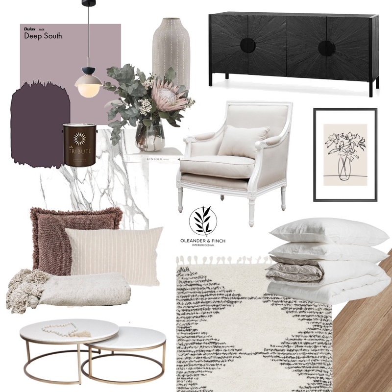 Rhiannon Mood Board by Oleander & Finch Interiors on Style Sourcebook