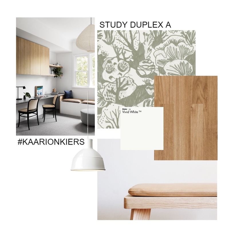 Kaari on Kiers - Study Duplex A Mood Board by hemko interiors on Style Sourcebook