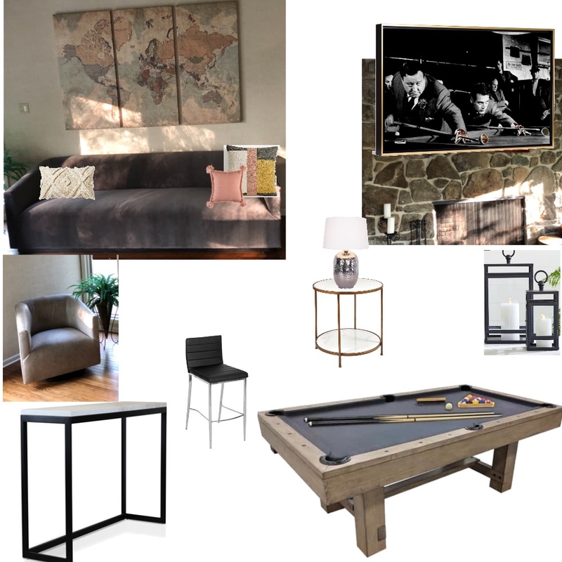 family game room Mood Board by Tricia Gonzalez on Style Sourcebook