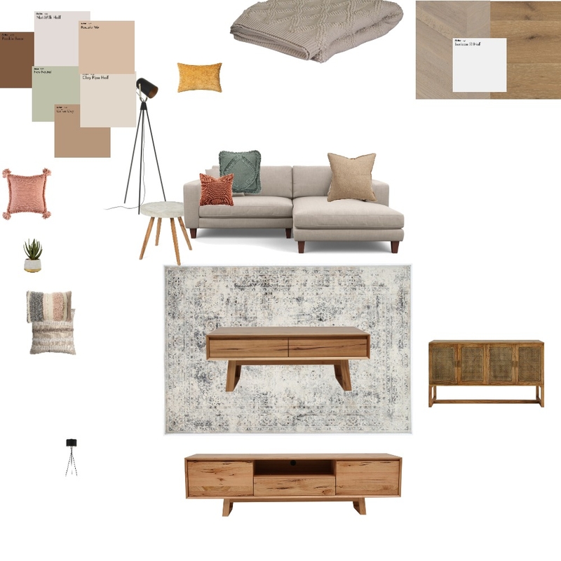 Front Living Room Mood Board by skemp on Style Sourcebook