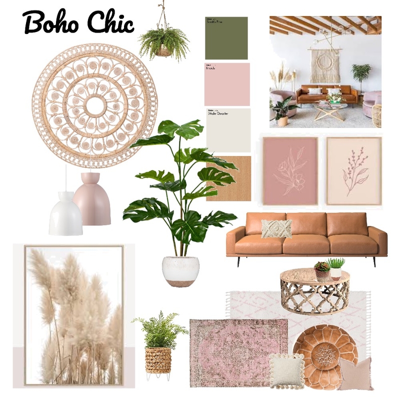 Boho Chic Mood Board by staceyhale on Style Sourcebook