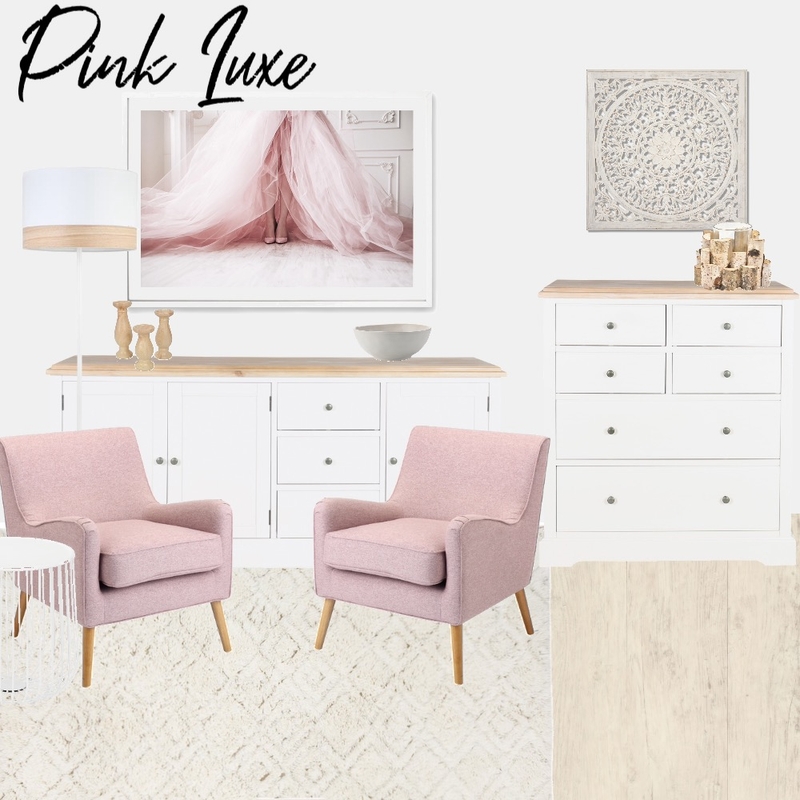 Pink Luxe Mood Board by The Paper Tree on Style Sourcebook