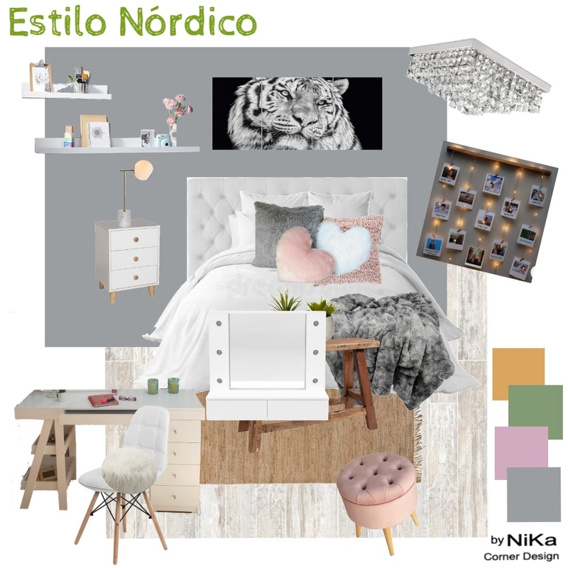 Habitación Nordica 2 Mood Board by NiKa Corner Design on Style Sourcebook