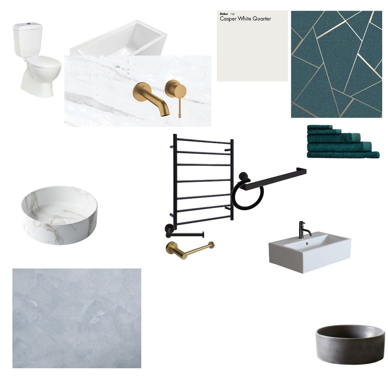 bathroom 1 - turquoise Mood Board by eodell on Style Sourcebook
