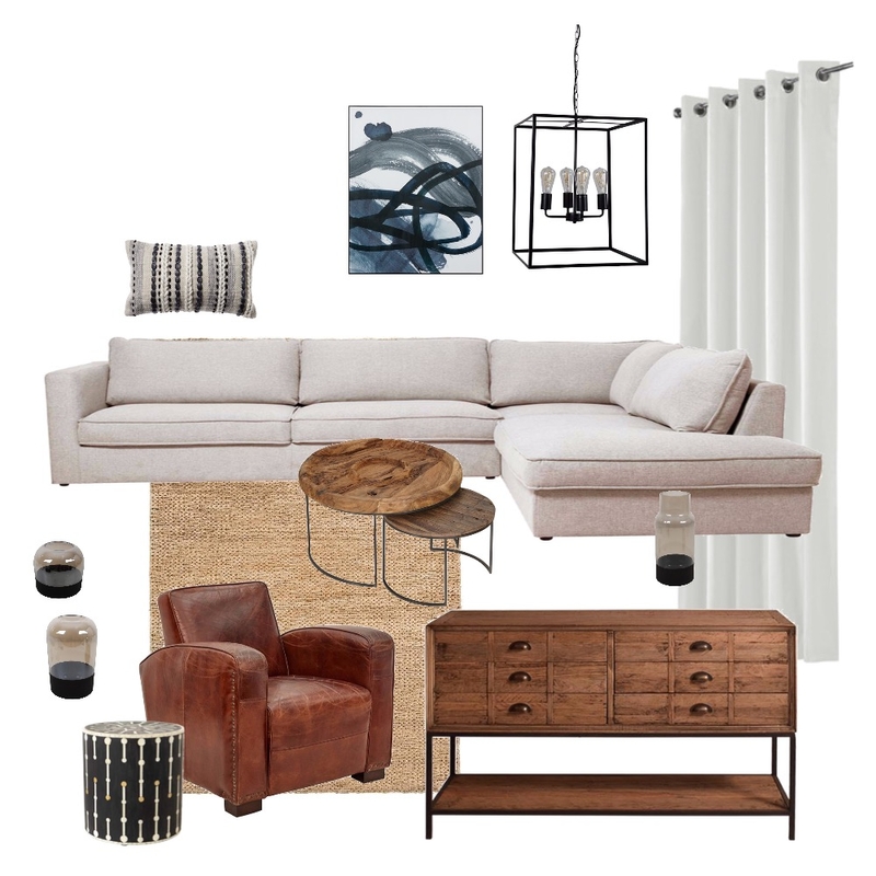 Casual Rustic Mood Board by mellowery on Style Sourcebook