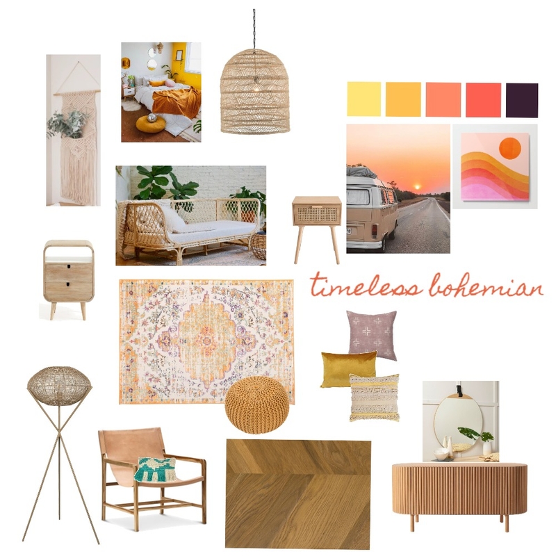 Timeless Bohemian Mood Board by Marianna M on Style Sourcebook