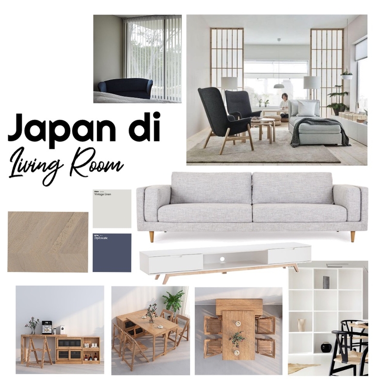 Japandi Living ROOM Mood Board by leocoliving on Style Sourcebook