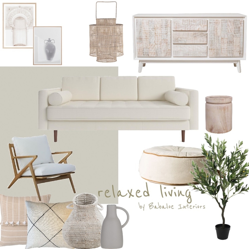 relaxed living Mood Board by Babaloe Interiors on Style Sourcebook