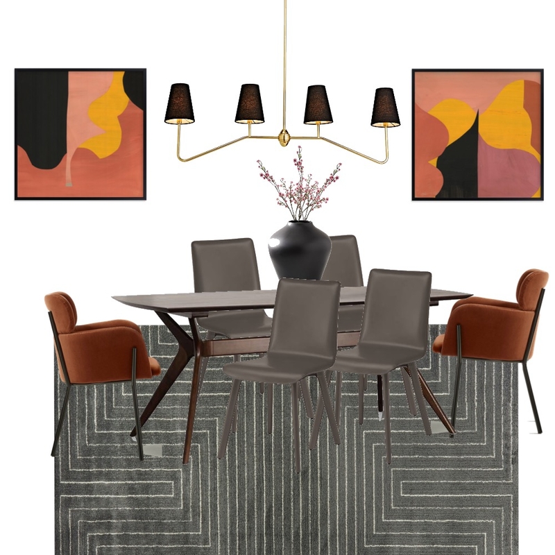 Catherine Dining Room #2 Mood Board by DecorandMoreDesigns on Style Sourcebook