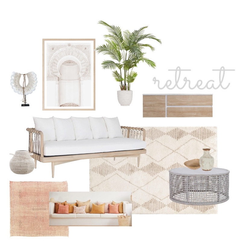 Retreat Mood Board by Style my rooms on Style Sourcebook
