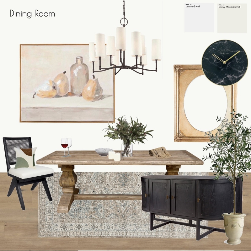 Dining Room Mood Board by Tash on Style Sourcebook