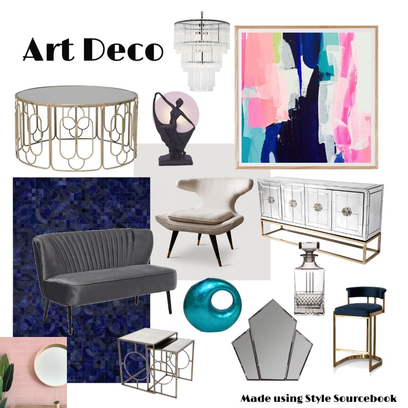 Art Deco Mood Board Mood Board by charmaineb77 on Style Sourcebook