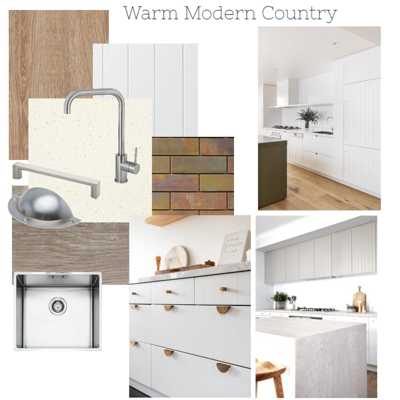 Warm Modern Country Mood Board by Samantha McClymont on Style Sourcebook