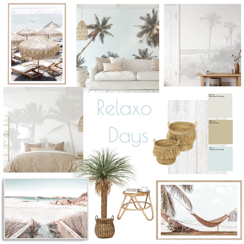 Relaxo Days Mood Board by catherinemayclark on Style Sourcebook
