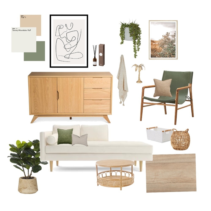 green and natural Mood Board by Steph Nereece on Style Sourcebook