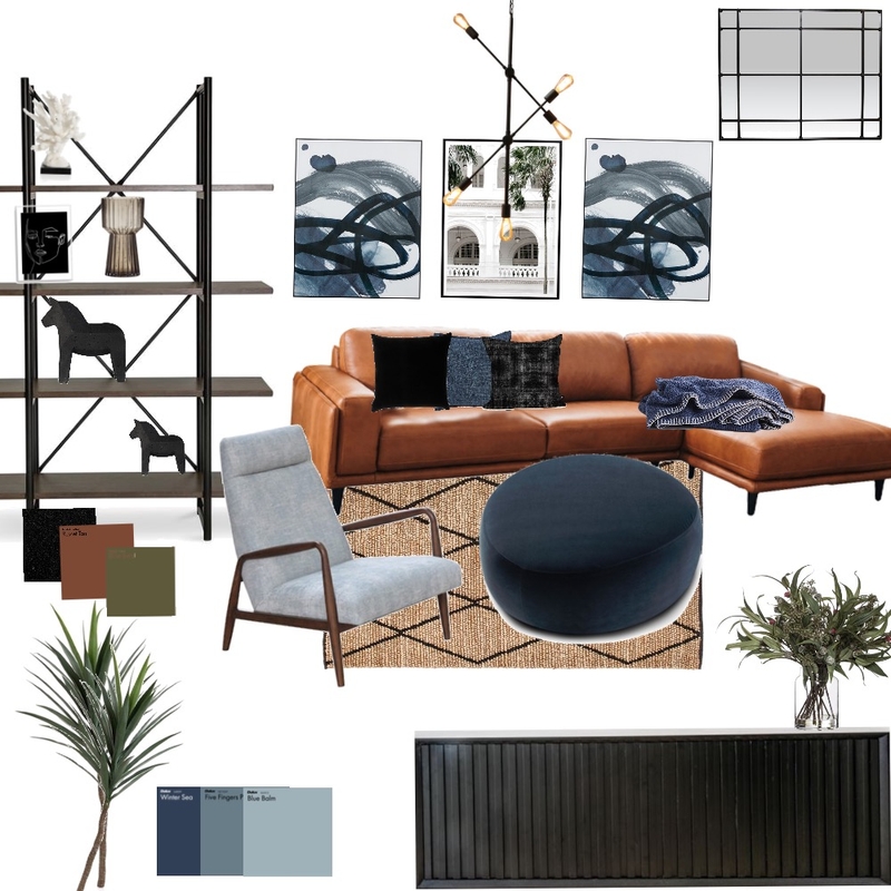 Tribal industrial luxe Mood Board by Bronwyn Heslop on Style Sourcebook