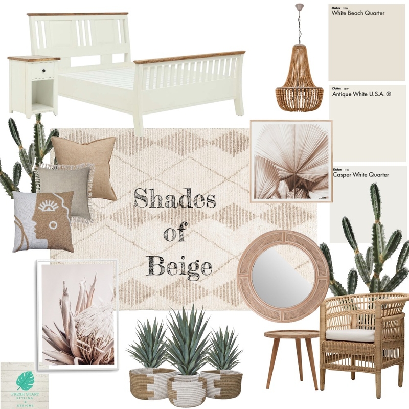 Shades of Beige Mood Board by Fresh Start Styling & Designs on Style Sourcebook