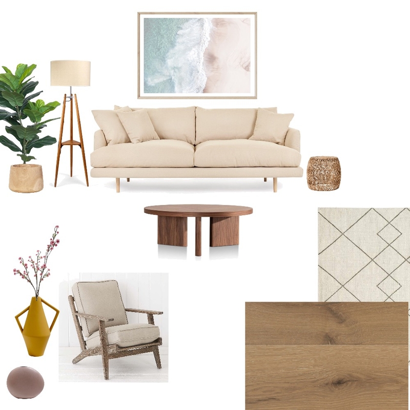 living room coastal Mood Board by wakefield on Style Sourcebook
