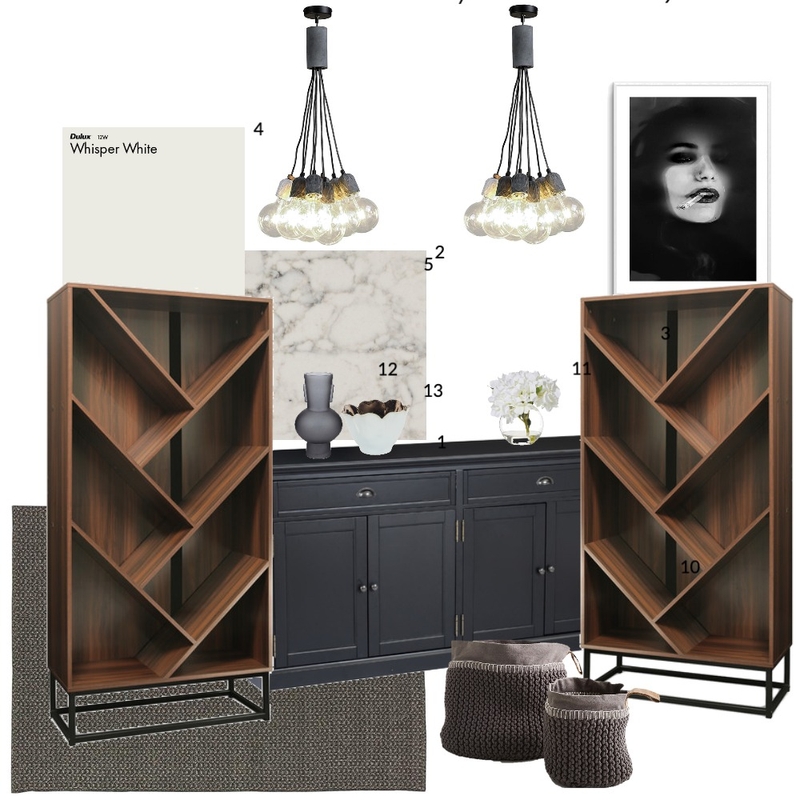 Design Library Mood Board by annawalker on Style Sourcebook