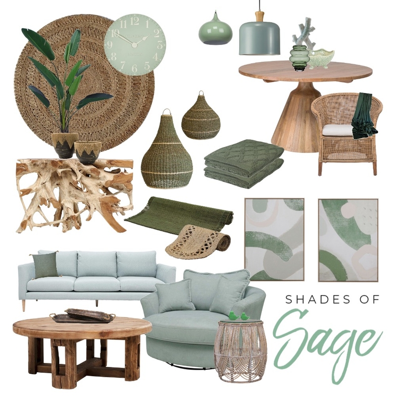 Shades of Sage Mood Board by Indigo19_2021 on Style Sourcebook