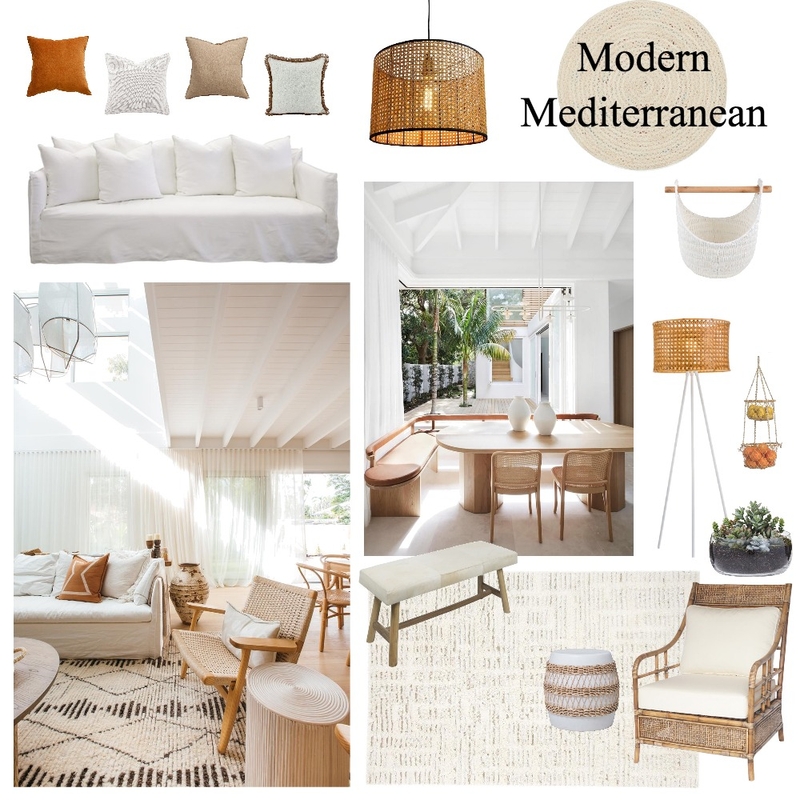 Modern Mediterranean Mood Board by Ciara Kelly on Style Sourcebook