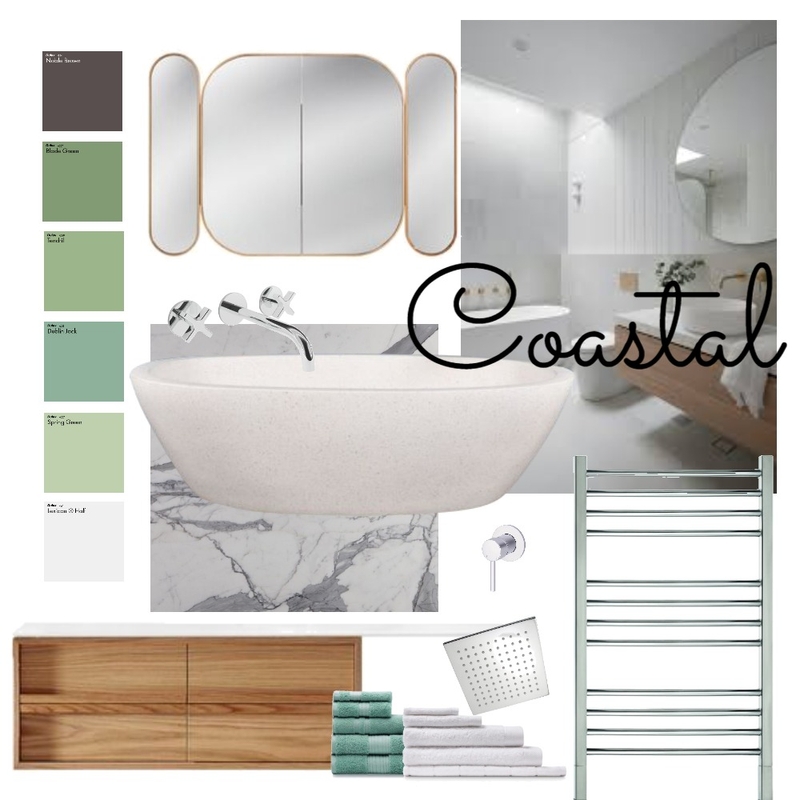 Coastal bathroom Mood Board by Dane du Toit on Style Sourcebook