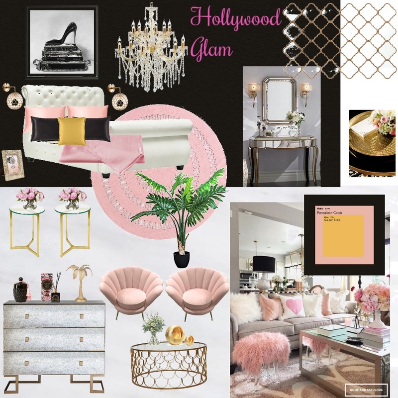 Hollywood Glam with shoe art Mood Board by Giang Nguyen on Style Sourcebook