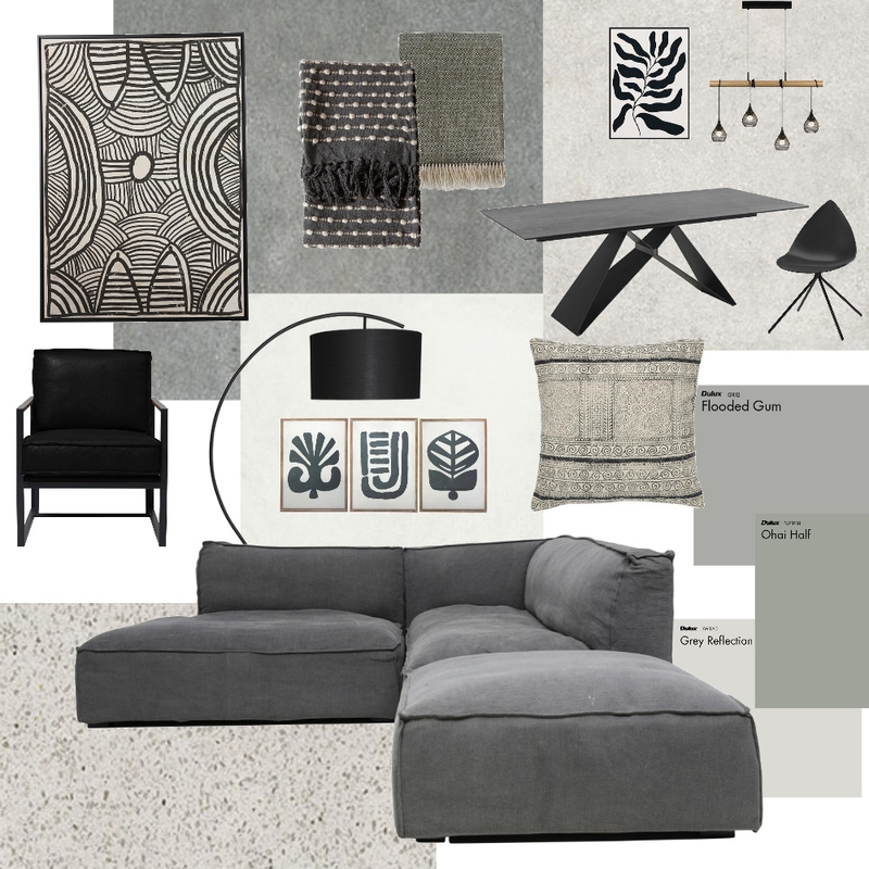 Shades of Grey Mood Board by gpluswho on Style Sourcebook