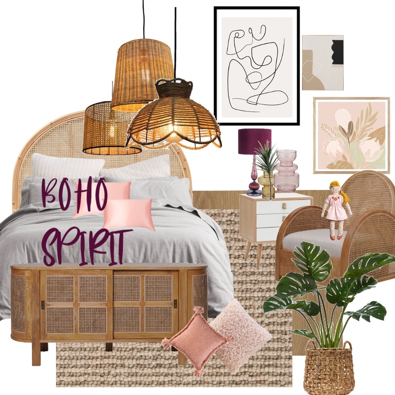 BOHO SPIRIT Mood Board by WHAT MRS WHITE DID on Style Sourcebook