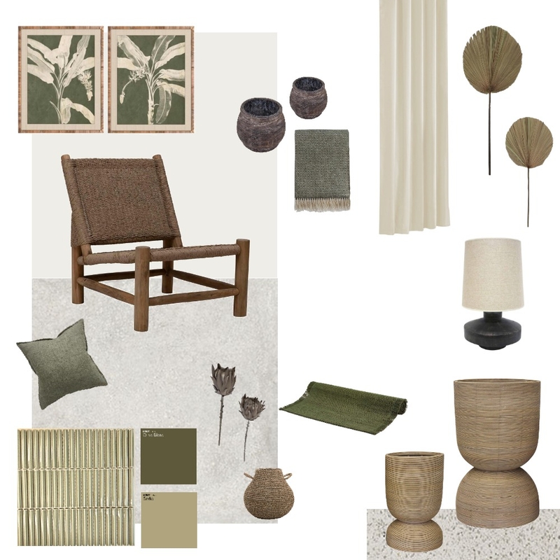 Shades of Sage Mood Board by Kin of Eden on Style Sourcebook