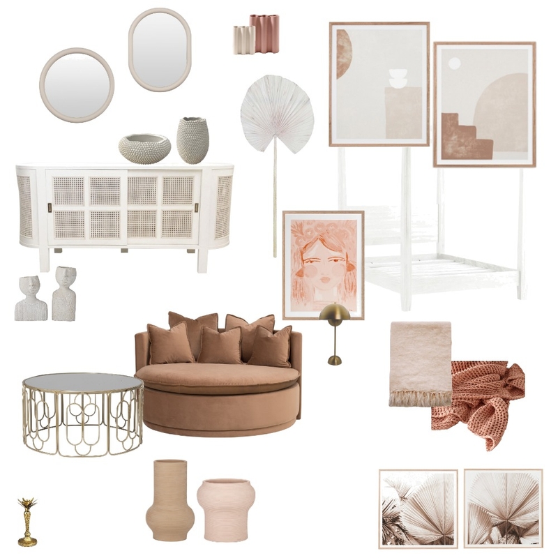 Shades of Pink Mood Board by Kin of Eden on Style Sourcebook