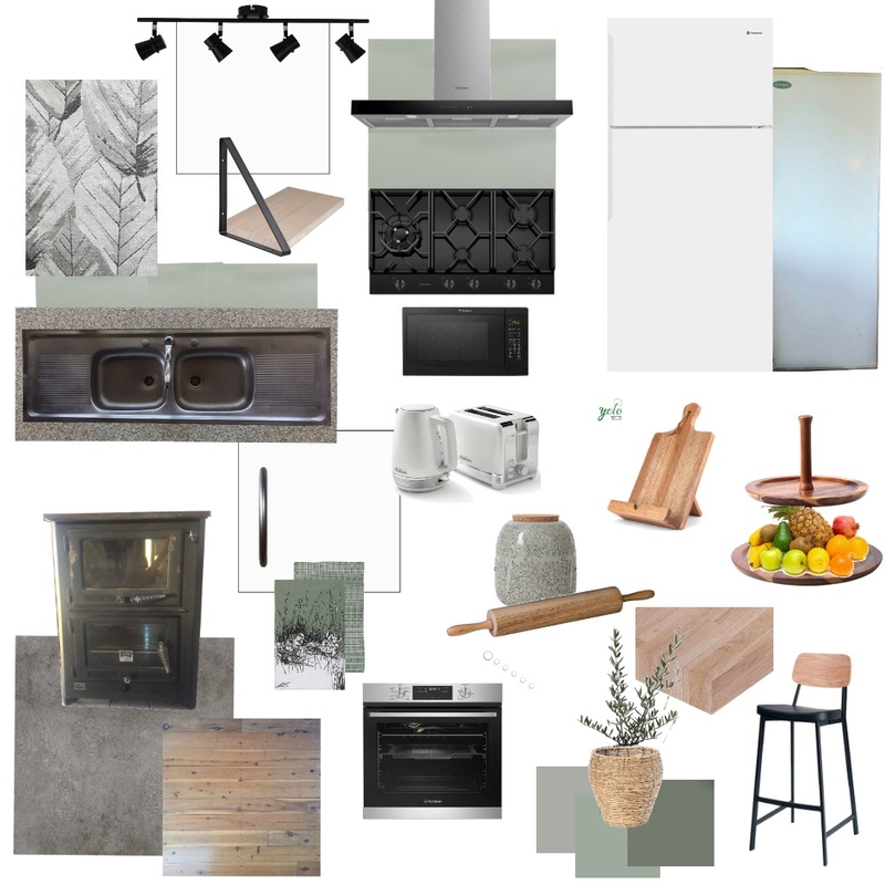 Modern Rustic Kitchen Mood Board by CY_art&design on Style Sourcebook