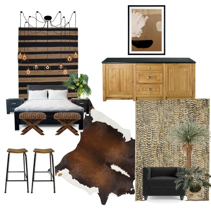 masculine apartment Mood Board by Karen Wall Design on Style Sourcebook