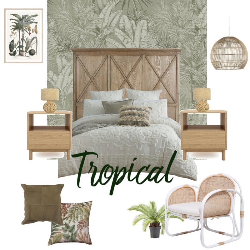 Tropical Mood Board by neon_newman on Style Sourcebook
