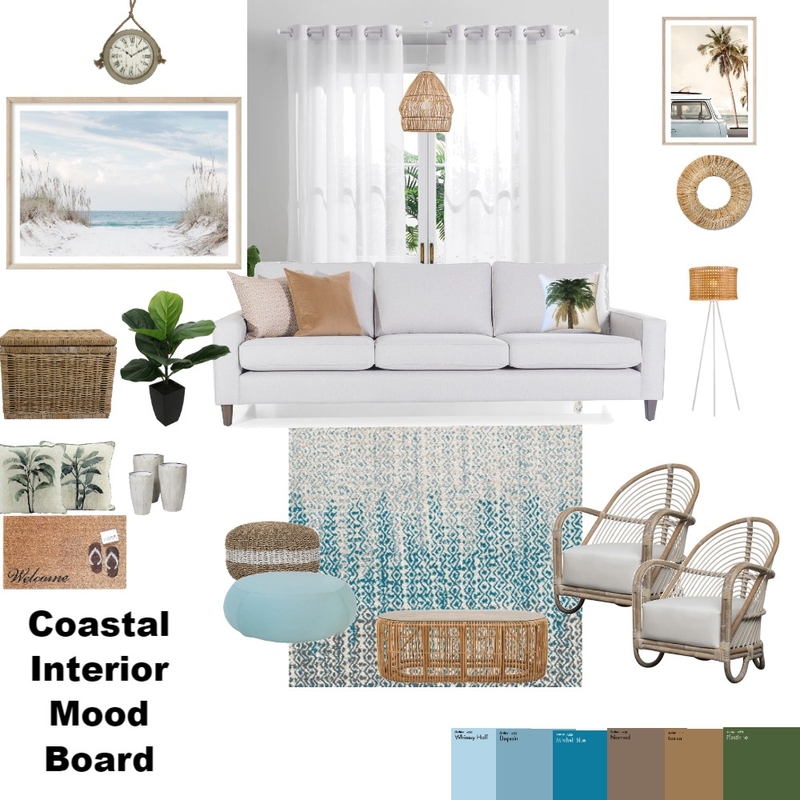 Coastal interior mood board Mood Board by faith ferran on Style Sourcebook