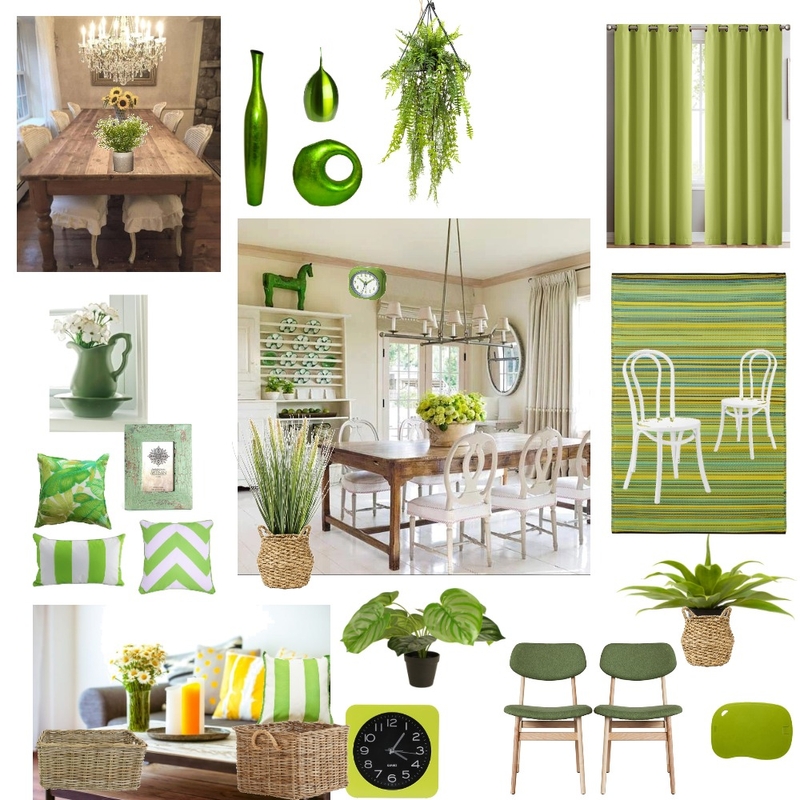 Country style with green theme Mood Board by Giang Nguyen on Style Sourcebook