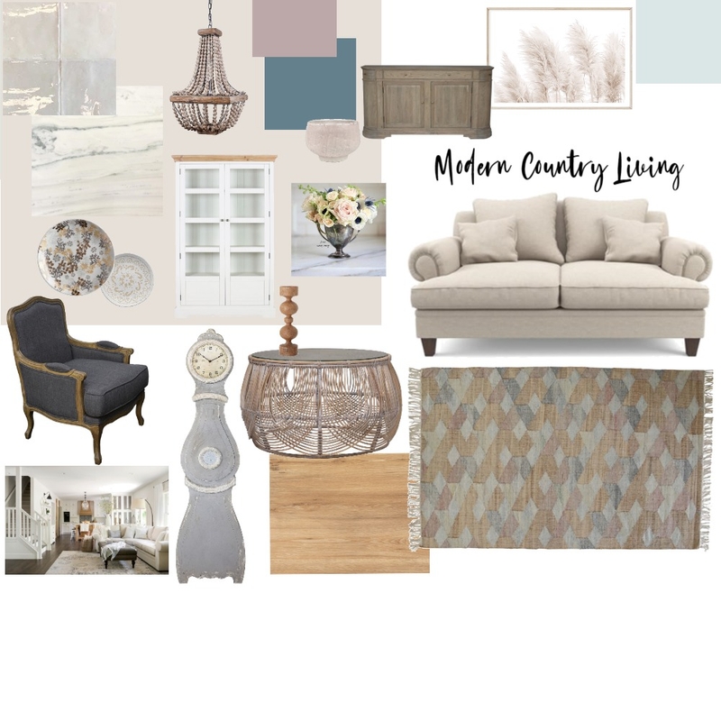 Modern Country living Mood Board by Jessica Drechsler on Style Sourcebook