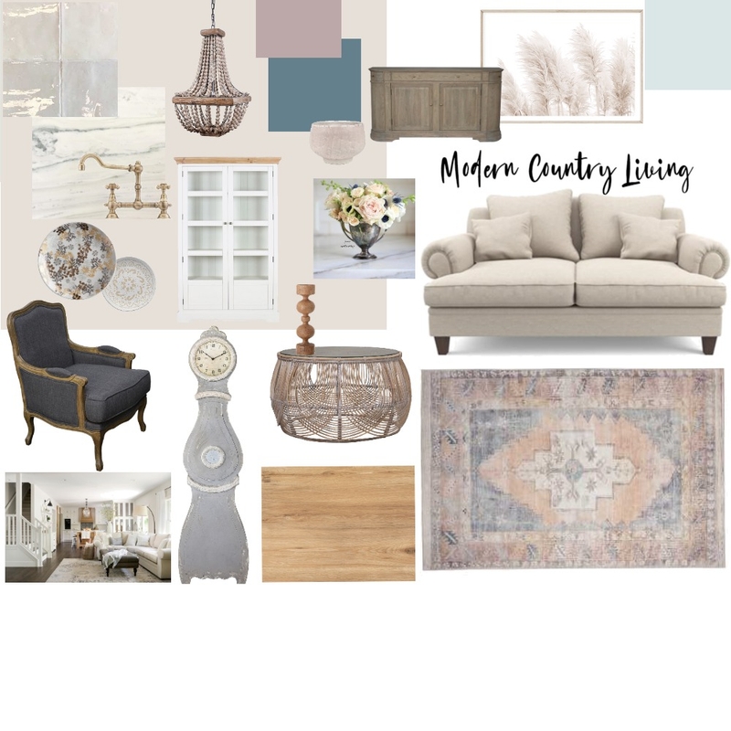 Modern Country living Mood Board by Jessica Drechsler on Style Sourcebook