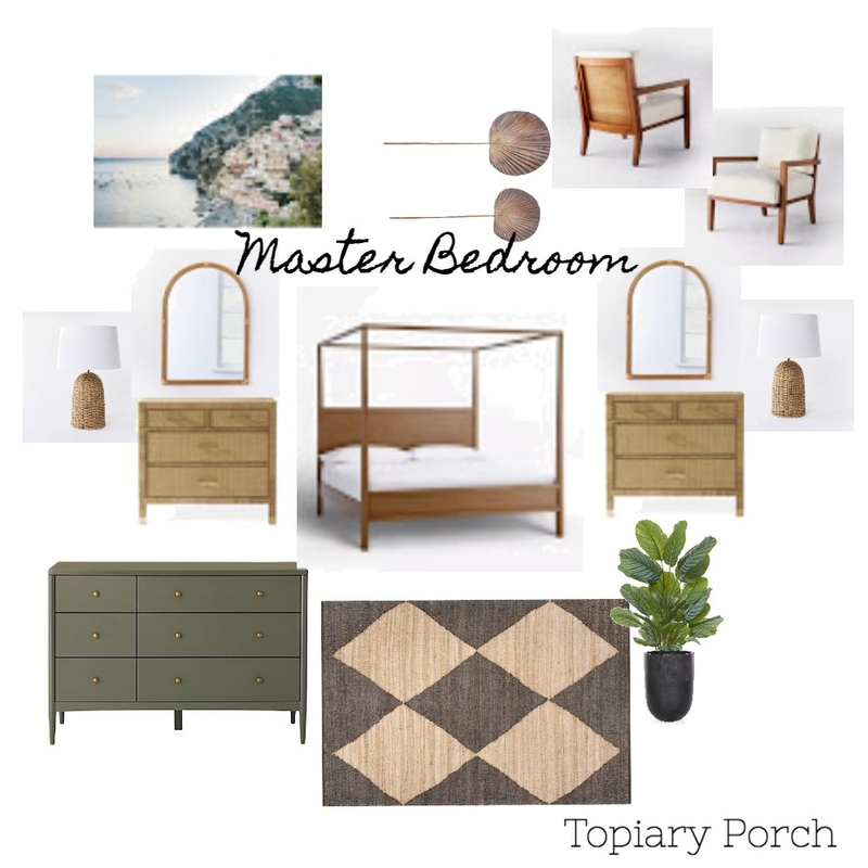 Master Bedroom Mood Board by Topiary Porch on Style Sourcebook