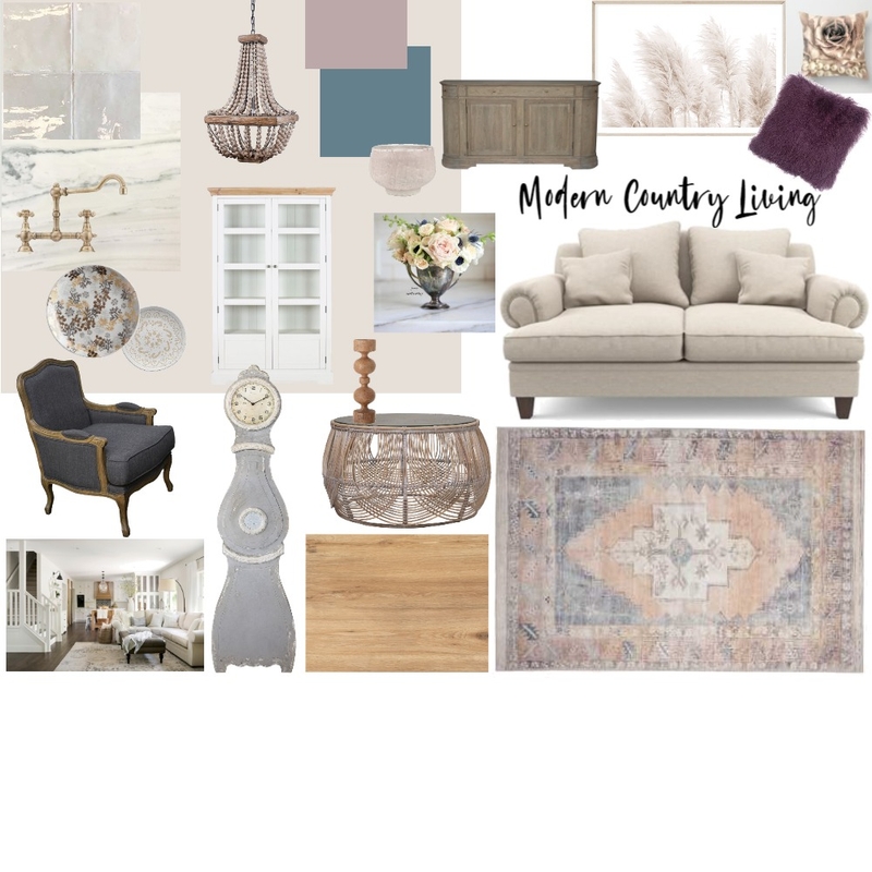 Modern Country living Mood Board by Jessica Drechsler on Style Sourcebook