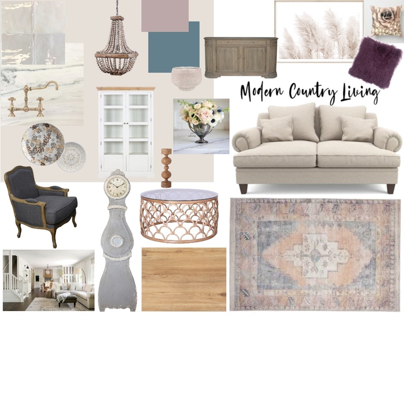 Modern Country living Mood Board by Jessica Drechsler on Style Sourcebook