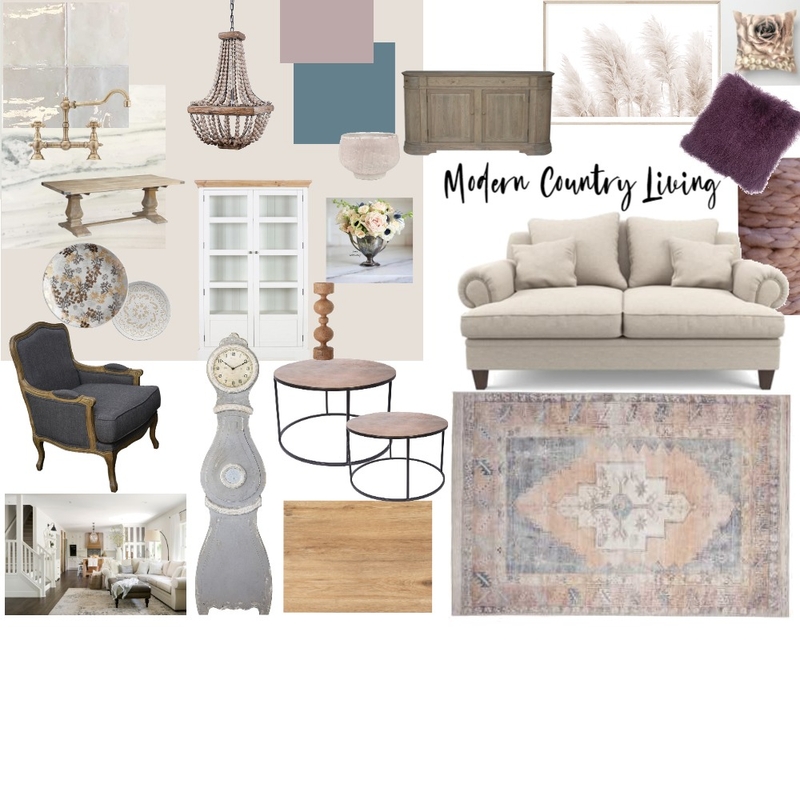 Modern Country living Mood Board by Jessica Drechsler on Style Sourcebook