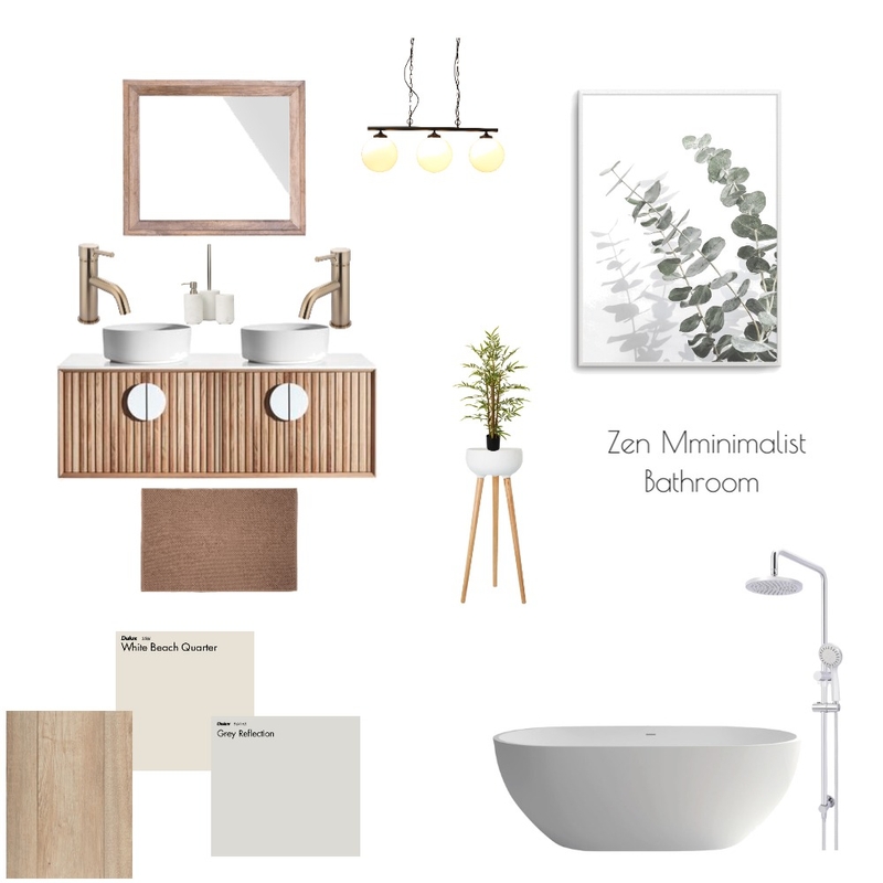 Zen Mini. Bathroom Mood Board by augustinamendez on Style Sourcebook