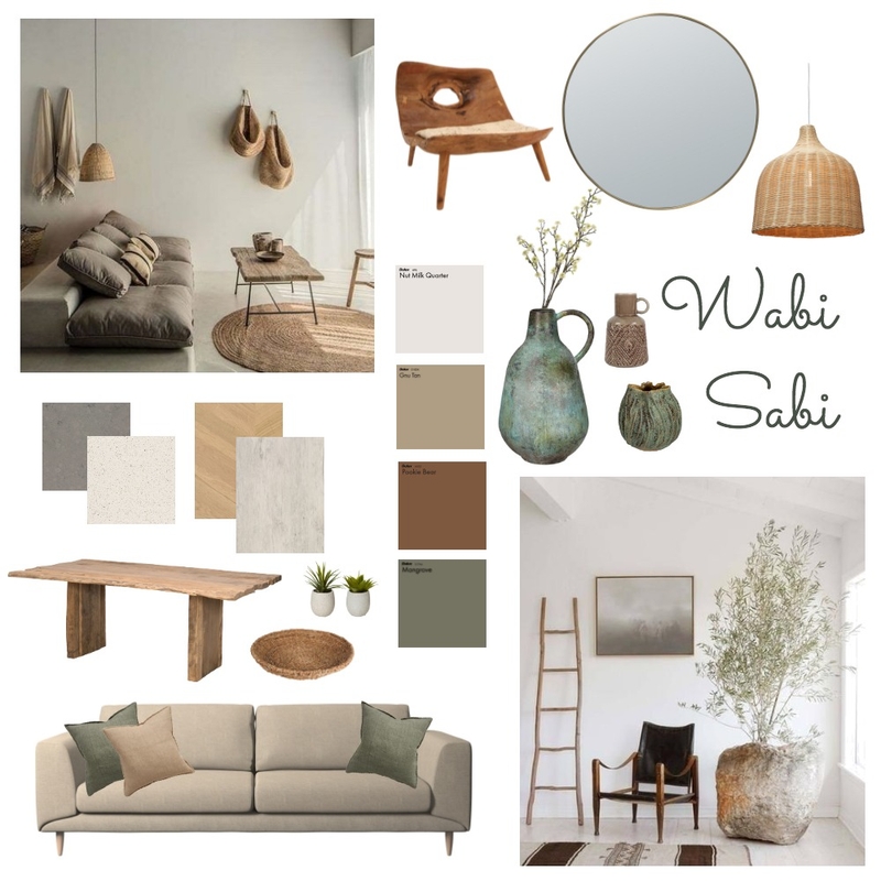 Wabi Sabi Mood Board by kelliemerkel on Style Sourcebook