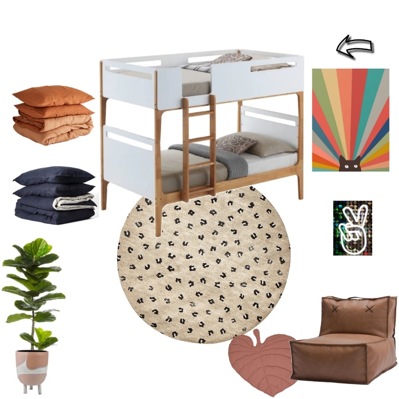 unisex mid century room Mood Board by felicitym on Style Sourcebook