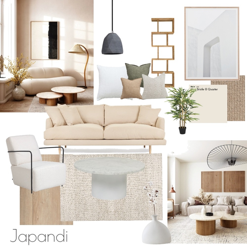 Japandi Mood Board by jazmynoxley on Style Sourcebook