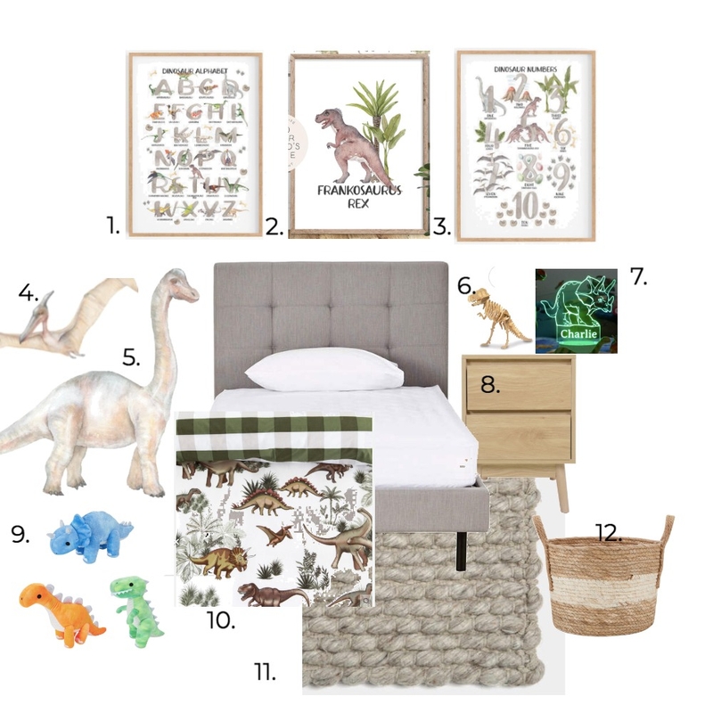 Dino Room! Mood Board by Dominelli Design on Style Sourcebook