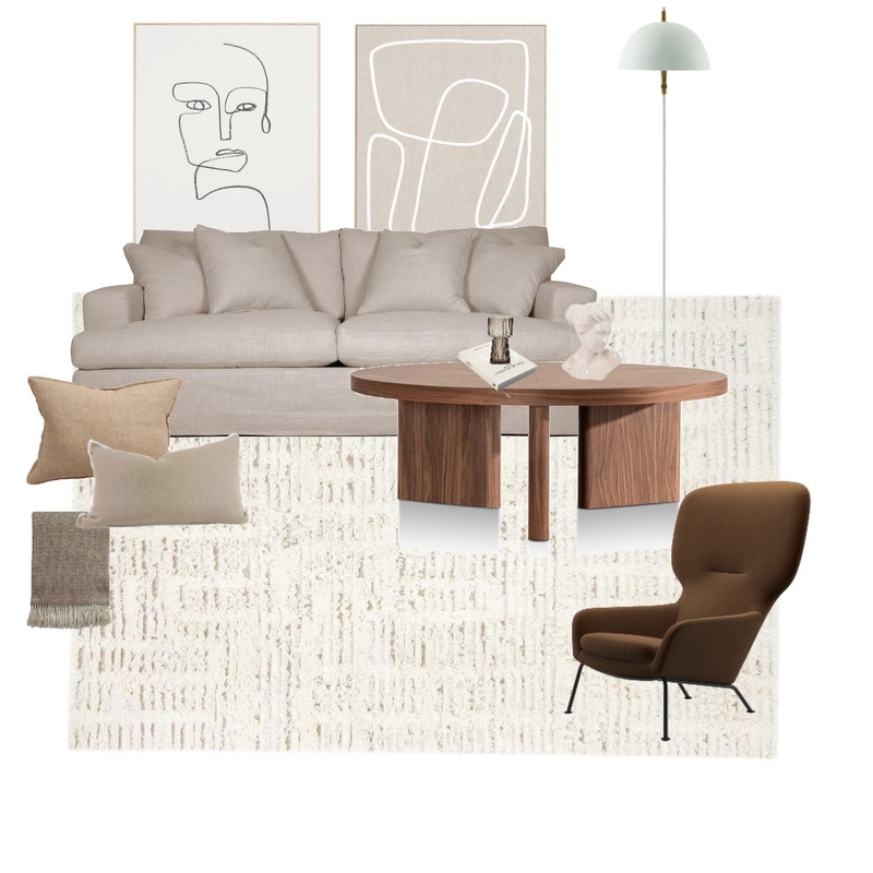 Curated Contemporary Mood Board by Interiors By Kelly Tu on Style Sourcebook