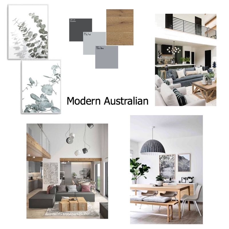 Modern Australian Mood Board by MT on Style Sourcebook