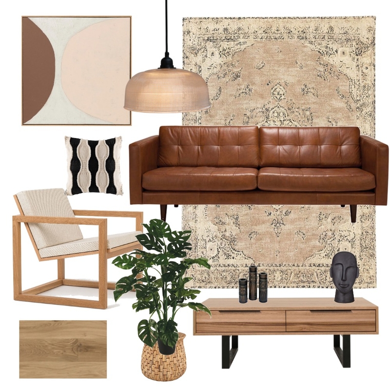 Module 9, Living Room Mood Board by AliciaSutton on Style Sourcebook